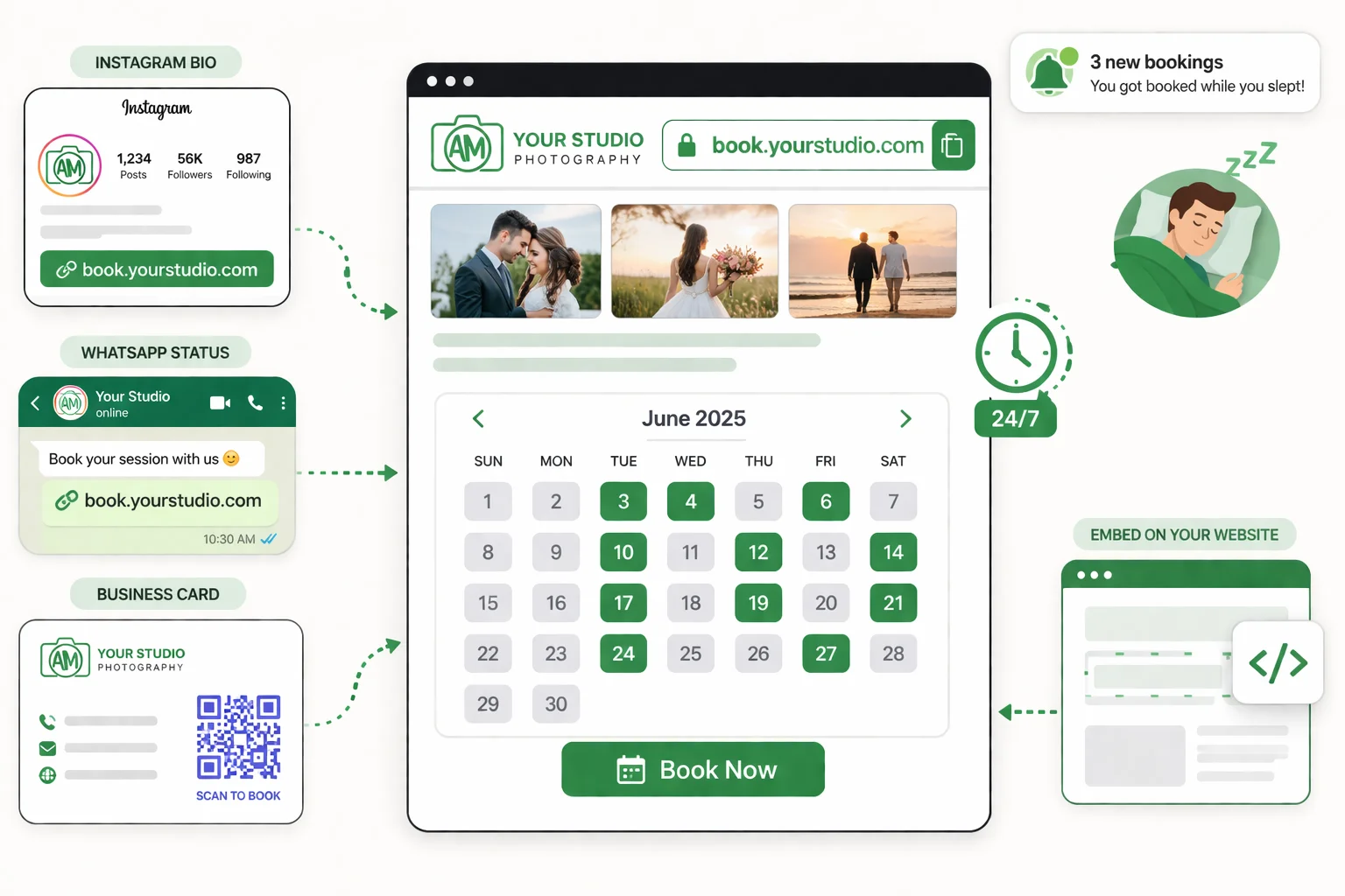 Public Booking Page