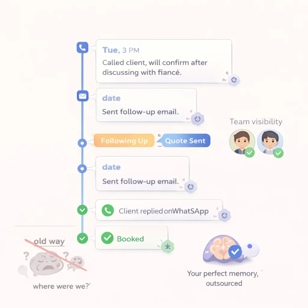 Status Timeline Tracking